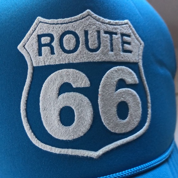 💛ROUTE 66 SNAP BACK TRUCKER HAT CAP 🧢 - Picture 4 of 13
